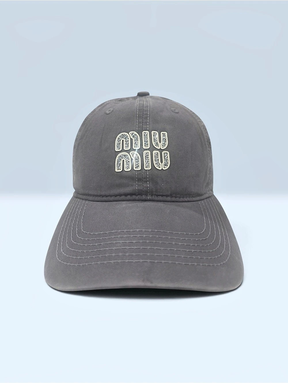 Designer Baseball Cap - Gray O/S